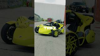 This Is The Craziest TREX Full Wrap & Decals! #wrapshop #carwrap #wrap #vinyl #trex #transformation