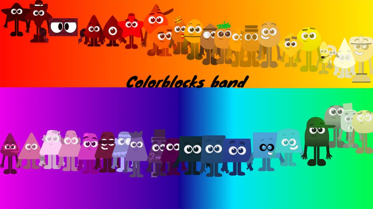Colourblocks Band but style Wonderblocks in colourland ...