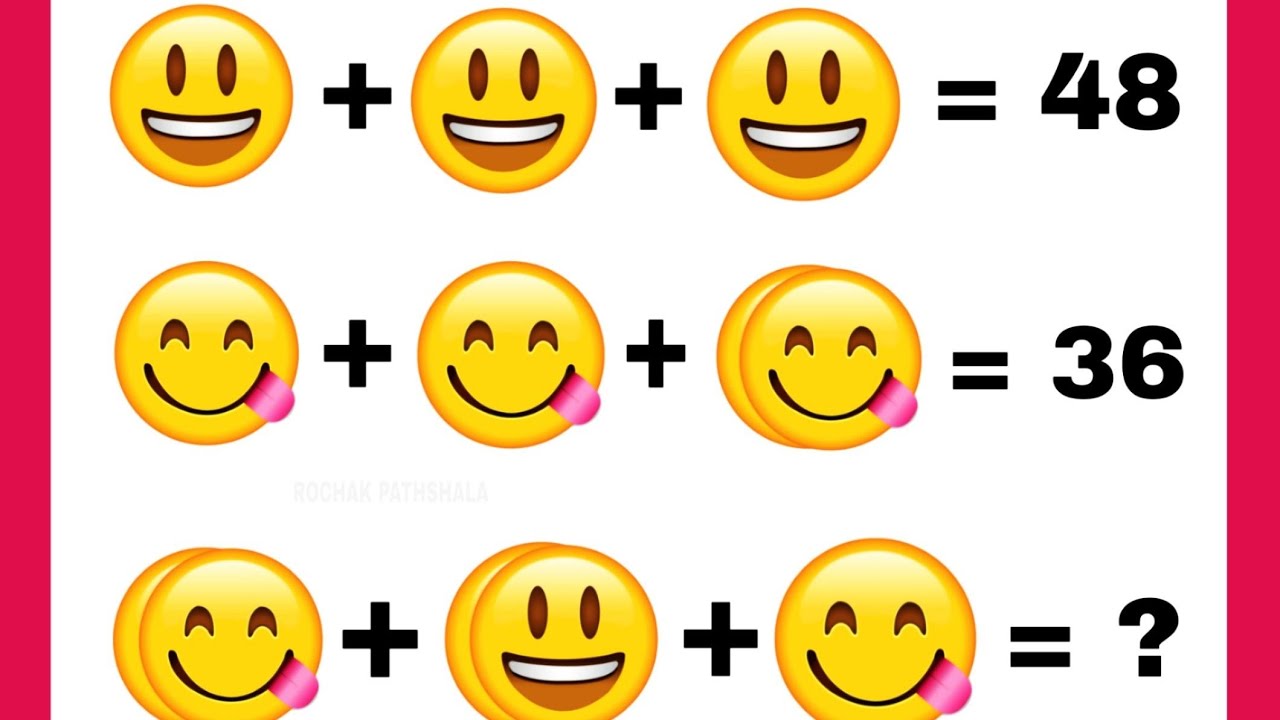 Emojipedia - 🧮 The emoji maths puzzle below is made of new