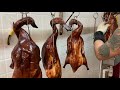 Roasted Ducklings 🐥 Juicy 肉嫩 多汁 燒鴨 每日三點出爐 龍運燒味 旺角 奶路臣街3號 Street Food HONG KONG 🇭🇰3484 8790 HK178