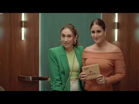 Karishma handgagged by Kareena | Netmeds ad