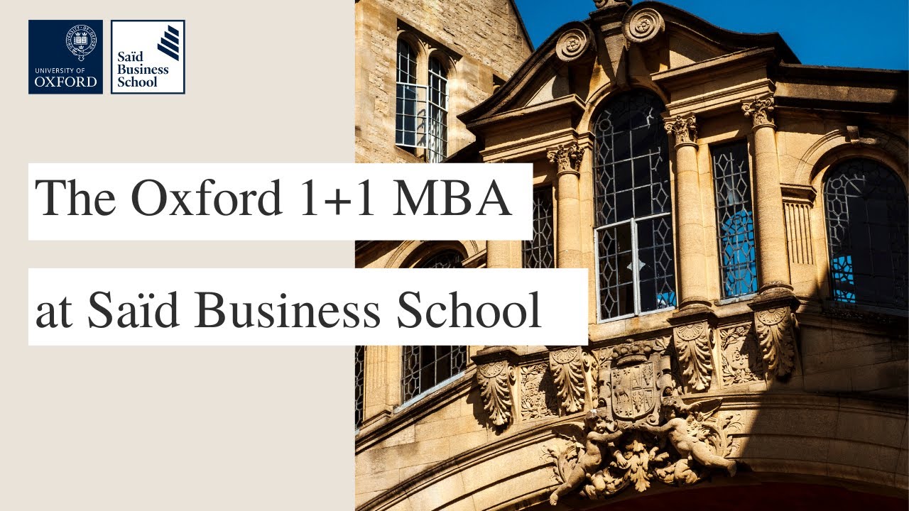 oxford said mba essays