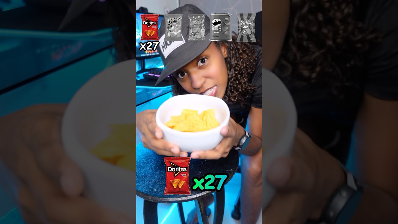 QUAL SALGADINHO TEM MAIS CONTEÚDO!? #comida #salgadinho #food
