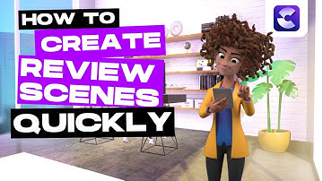 How to Create REVIEW Scenes QUICKLY #createstudio