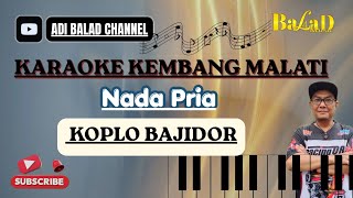 KEMBANG MALATI KARAOKE - YANA KERMIT NADA COWOK #popsunda #koplo #bajidor