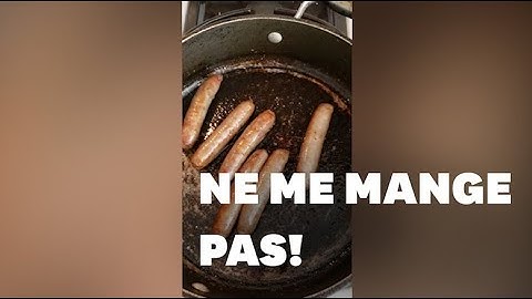 Cette vidéo de saucisses va vraiment donner raison aux vegans