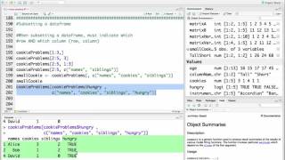 Lecture 9. Subsetting dataframes