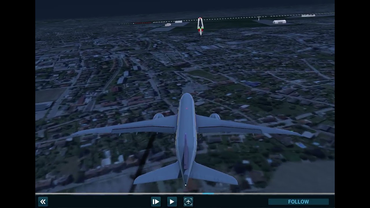 [Airline Commander］B787  landing 落地