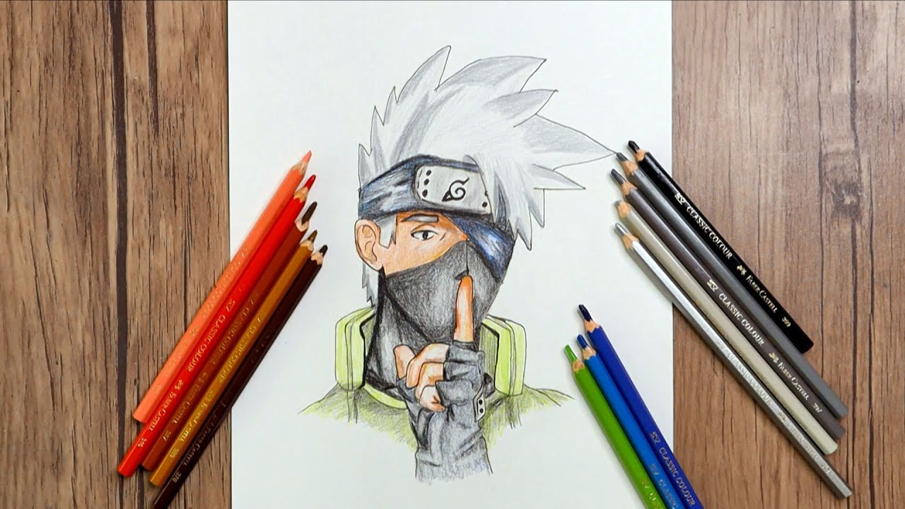 ArtStation - Kakashi of the sharingan