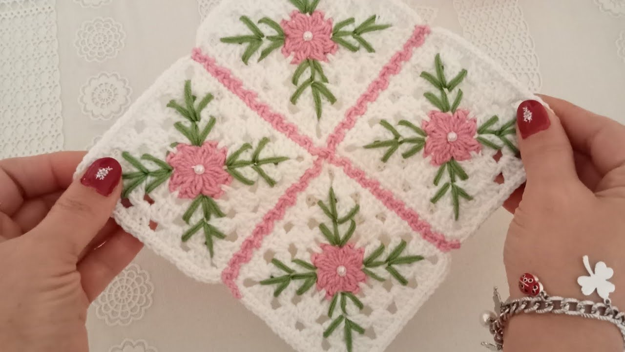 Zigzag Tekniği İle Motif Birleştirme #crochetblanket #tığişi #motif