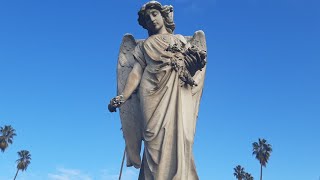 Faces in death- Calvary Catholic Cemetery--Fresno,California