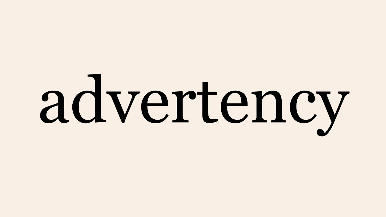 Advertency advertency - YouTube
