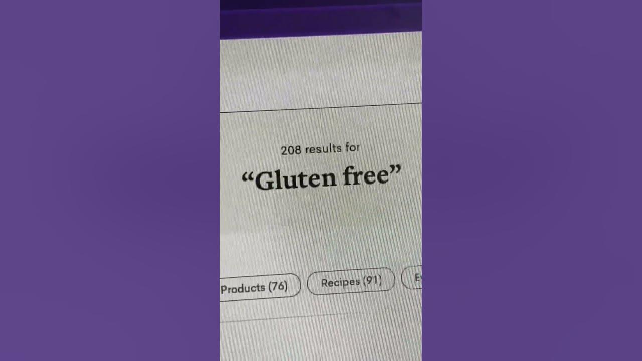 trader joe’s gluten free list YouTube