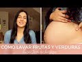 Cómo lavar frutas y verduras durante el embarazo + ¡¡¡SORPRESA!!!