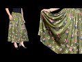 Cut in 5 minutes and sew in 10 minutes | You don&#39;t need to be a tailor to sew this skirt