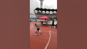 Javelin throw 😱para athlete navdeep singh  #shortvideo #athlete #throw #olympics