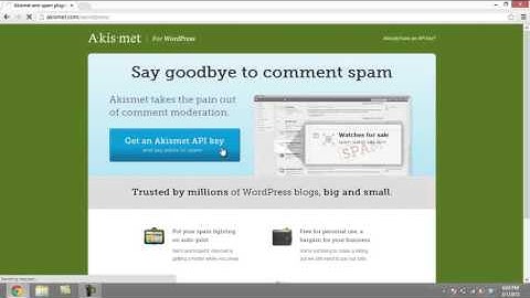 How to Use Wordpress Akismet Api Key
