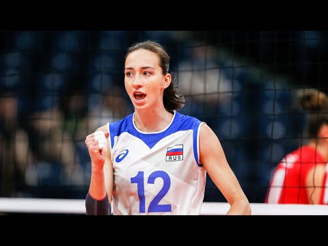 ลาซาเรว่า ชิงแชมป์ยุโรป 2021 Anna Lazareva (Лазарева) CEV Volleyball Championship
