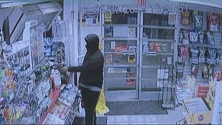 Police hunt for suspect in robbery spree