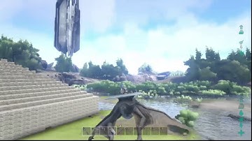 EPIC!!!! ARK: Survival Evolved pyramid base build on official server