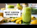 BEST Green Smoothie Recipe | 5 SIMPLE Ingredients