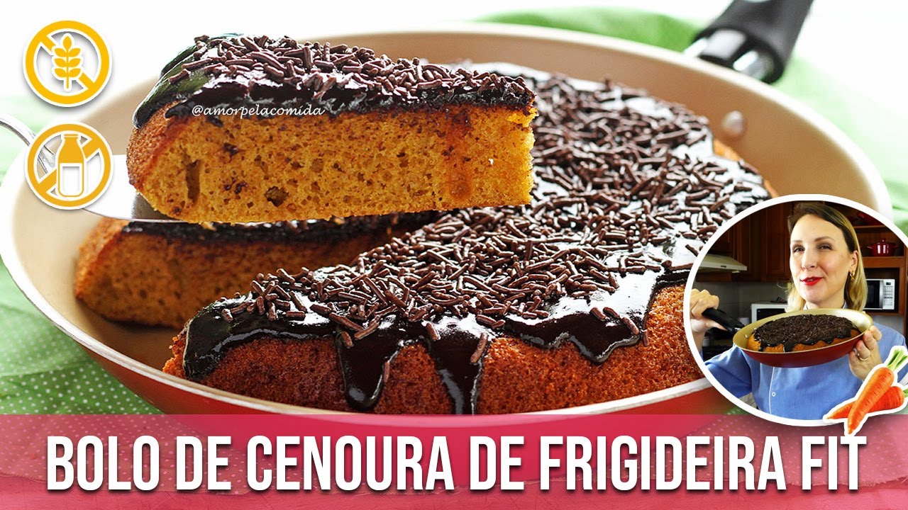 BOLO DE CENOURA ÚMIDO E FOFO SEM TRIGO - Receitas saudáveis com a Chef  Susan Martha