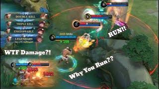 I JUST TAS-TAS RECALL, WHY ENEMY RUNNING?😈 - MOBILE LEGENDS