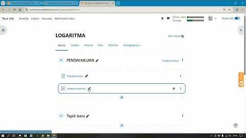 Tutorial e-learning LMS MOODLE 