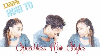 How To Pick & Drop || Micro Braids || Securing the nots