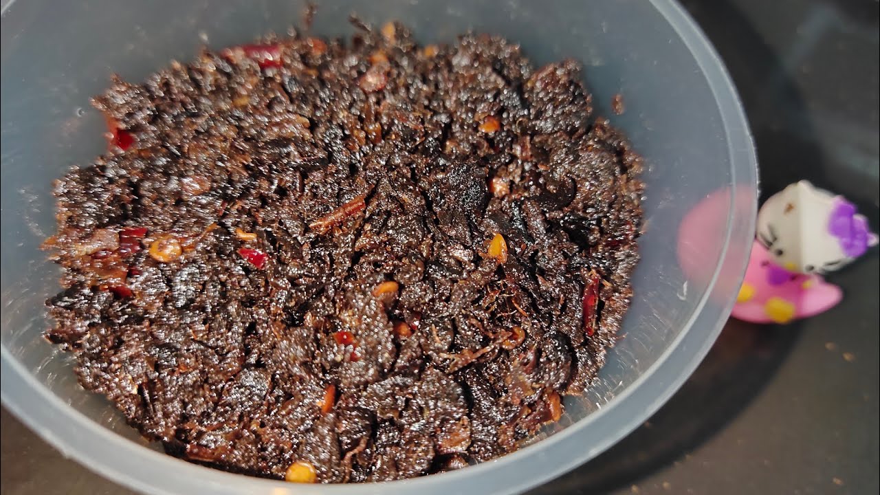 Resepi sambal hitam belimbing buluh mudah