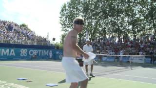 EXCLUSIVE ATP TENNIS LEGENDS MATCH: Bjorn Borg vs John McEnroe @ ATP Champions Tour in Belgium