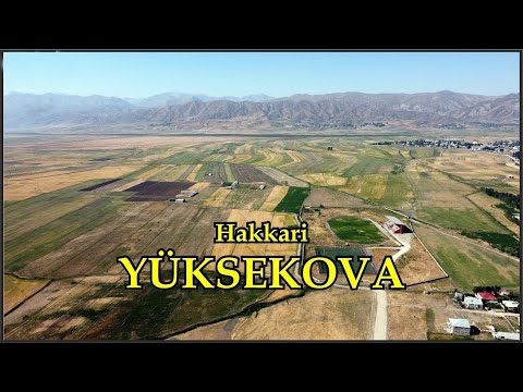 Dron görüntüleriyle Yüksekova (Hakkari)