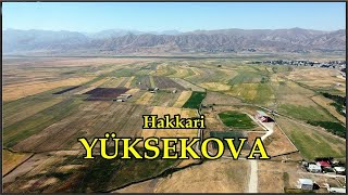 Dron görüntüleriyle Yüksekova (Hakkari)