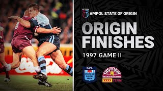 Origin at its gritty best at the MCG | Game 2, 1997 | Classic Origin Finishes | NRL