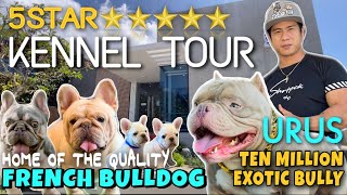 EXCLUSIVE HIGHEND KENNEL TOUR | ALL QUALITY FRENCH BULLDOG & HOME OF THE TEN MILLION DOG, URUS!