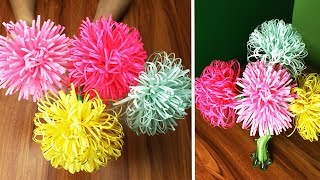 How To Make Paper Flower - DIY Flower - Paper Flower -Paper Craft