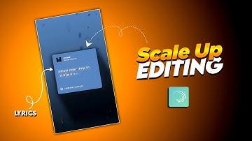 New viral Scale Up Lyrics status video editing  in Alightmotion | technicalmahatma