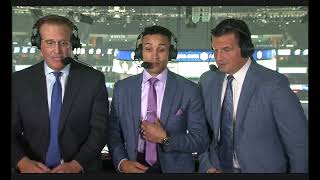 Hot Mic! John Forslund and Eddie Olczyk "skirmish" after 10/13/22 Kings game