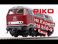 PIKO [V091] H0 Expert Diesellok BR 216 #52400 und Eaos Wagen #58380