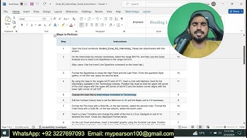 Excel_6G_Internships_Travel | Excel 6G Internships Travel | excel 6G I @MyitlabTutor512