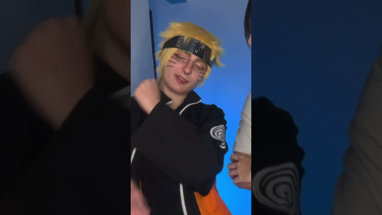 NARUTO E SASUKE RESPONDEM!! #cosplay #naruto @Nandalorenzine