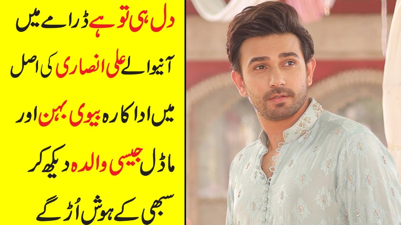 Ali Ansari Biography Family Age Wife Dil Hi Tou Hai Episode 60 ali-ansari-biography-family-age-wife-dil-hi-tou-hai-episode-60