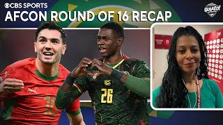 AFCON 2025: Cameroon & Morocco ADVANCE to Quarterfinal | Round of 16 Recap and Reaction | Scoreline