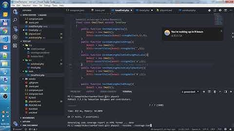 2. php unit test cách cài đặt và sử dụng code coverage