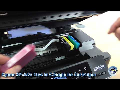 Epson Expression Home XP-442/XP-445: How to Change or Replace Ink Cartridges