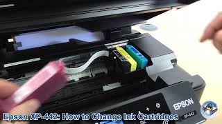 Epson Expression Home XP-442/XP-445: How to Change or Replace Ink  Cartridges 