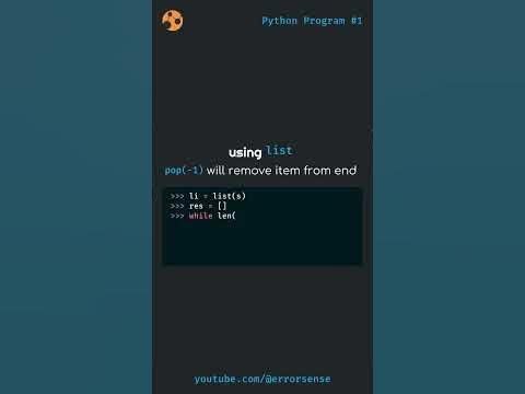 5 Ways of Reversing String in Python, How many You Know? #coding # ...