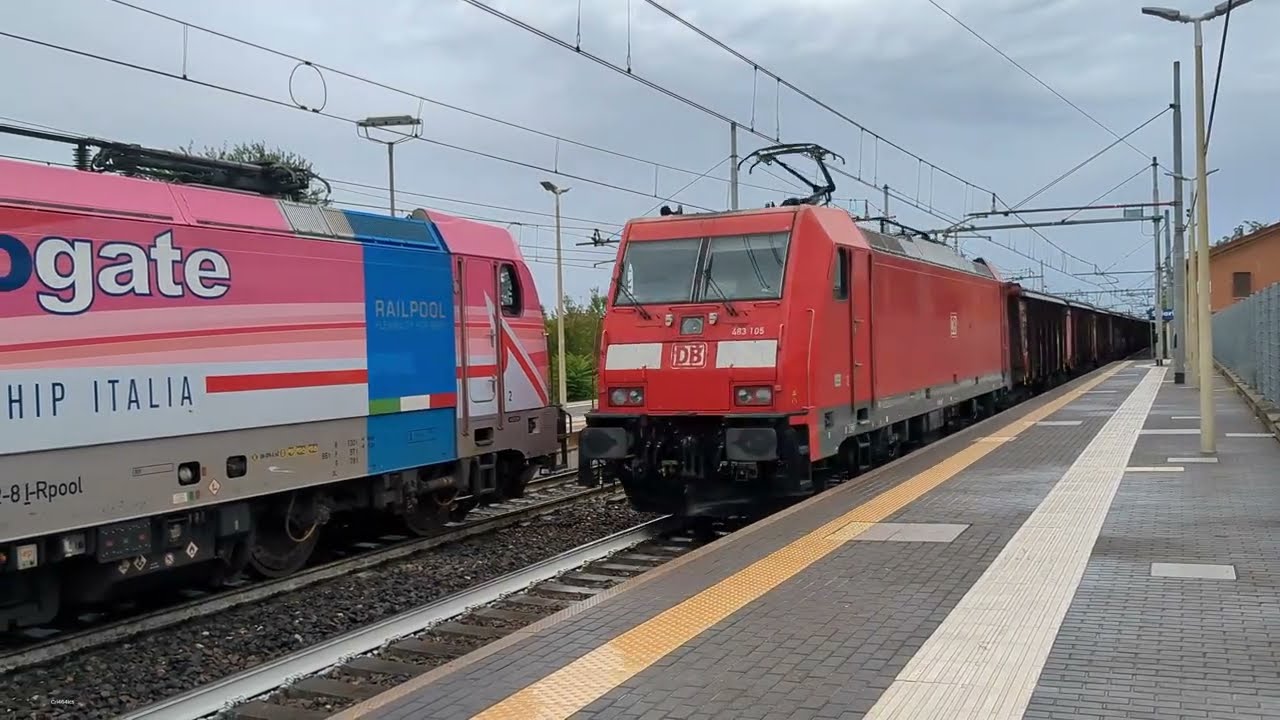 I treni merci della Milano Bologna a Sant' Ilario d'Enza, parte 4