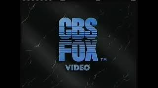 CBS/Fox Video/20th Century Fox (1985/1984)