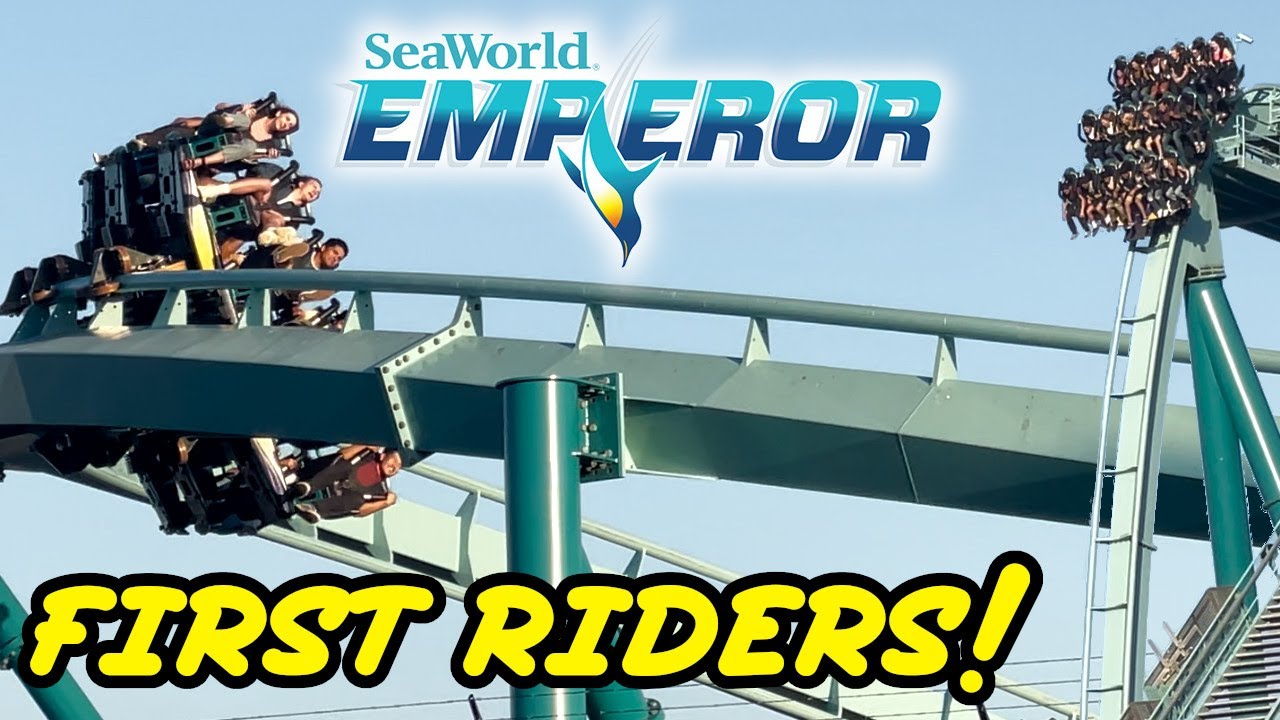 NEW COASTER: Emperor Dives into SeaWorld San Diego Starting March 12